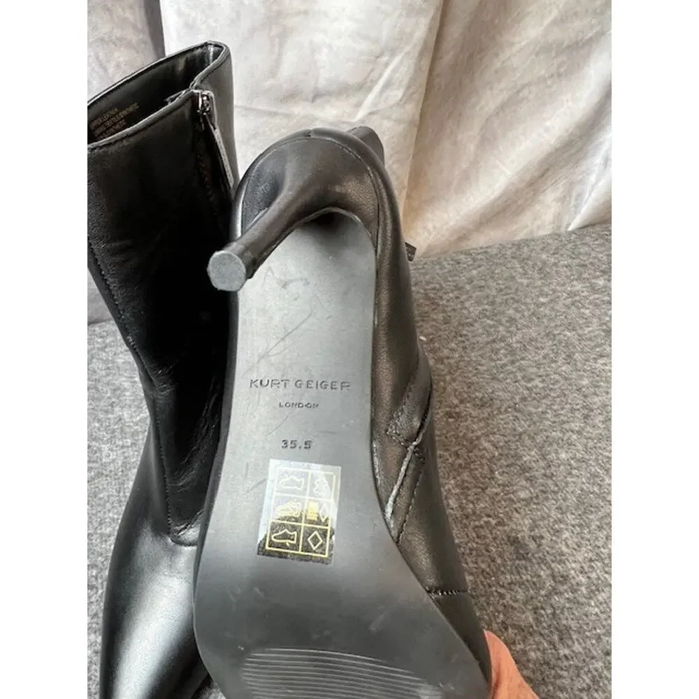 Kurt Geiger Belgravia Embellished Evil Eye Stiletto Bootie size EU 35.5/US 5.5